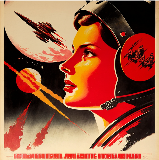 Cover art for USSR Sex Space Program (NSFW), a nsfw scenario on AI Dungeon