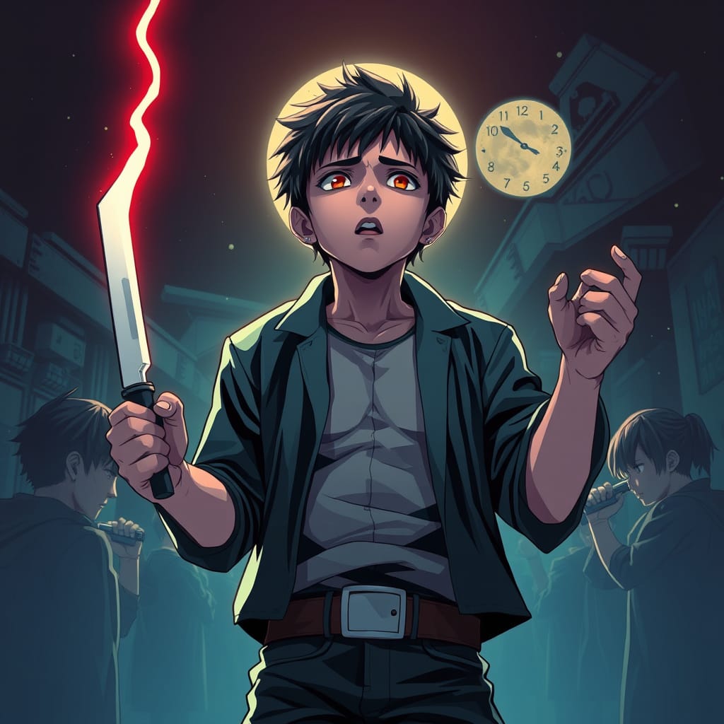 Cover art for Born criminal (NSFW), a crime scenario on AI Dungeon