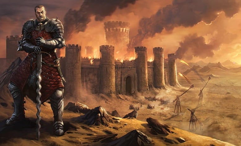 Cover art for The Siegemaster (SFW), a fantasy adventure on AI Dungeon