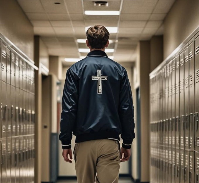 Cover art for Jesus in High School ! (SFW), a jesus scenario on AI Dungeon
