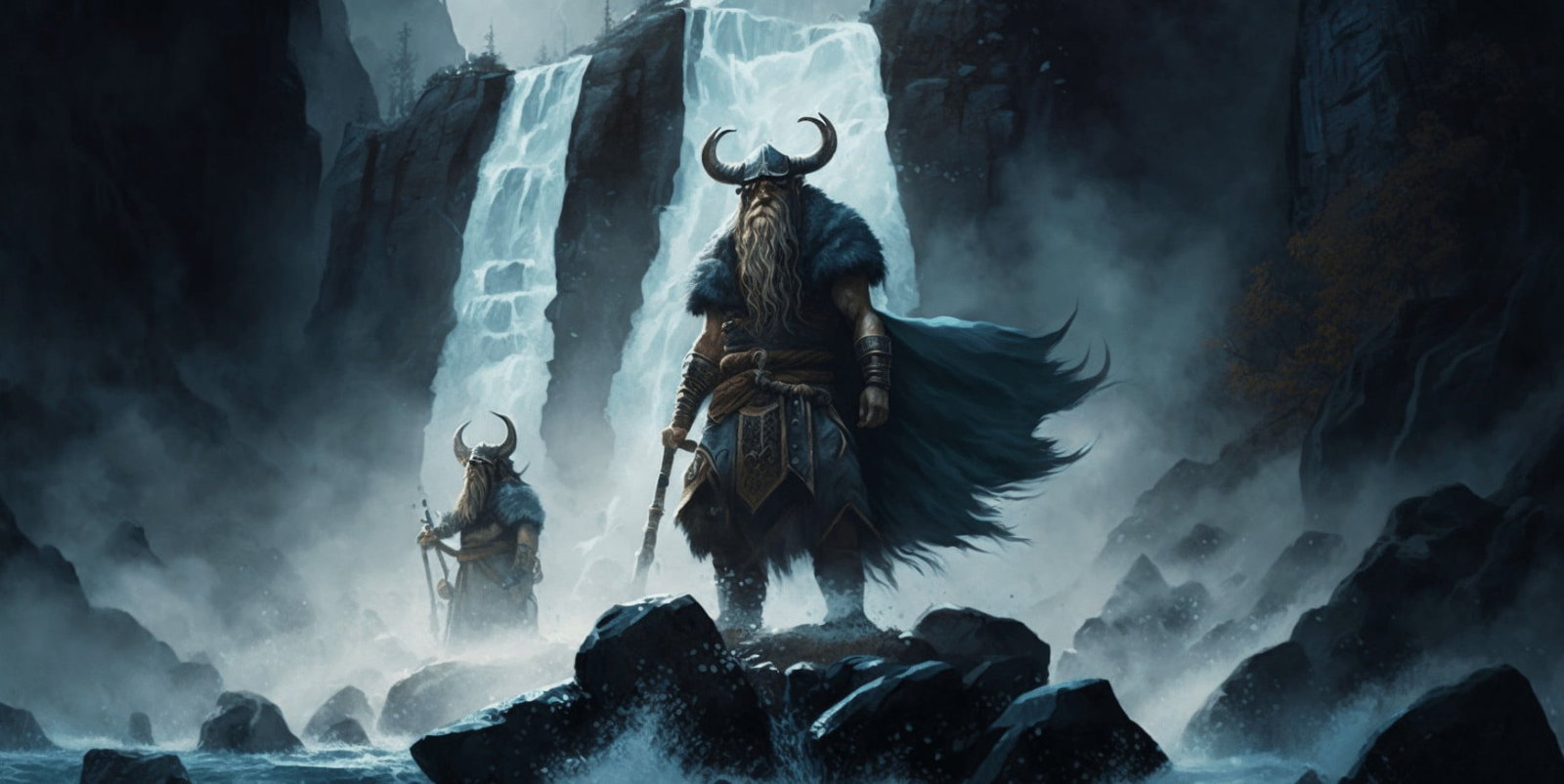 Cover art for Bergen, a viking scenario on AI Dungeon