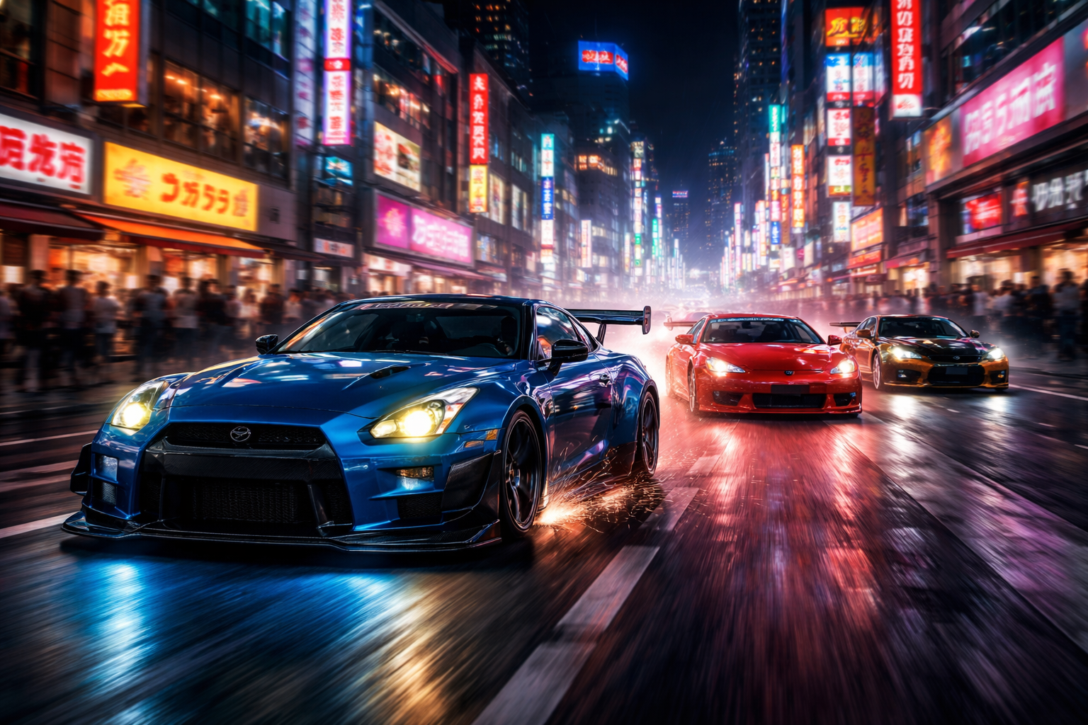 Cover art for Tokyo by Night, a tokyo scenario on AI Dungeon