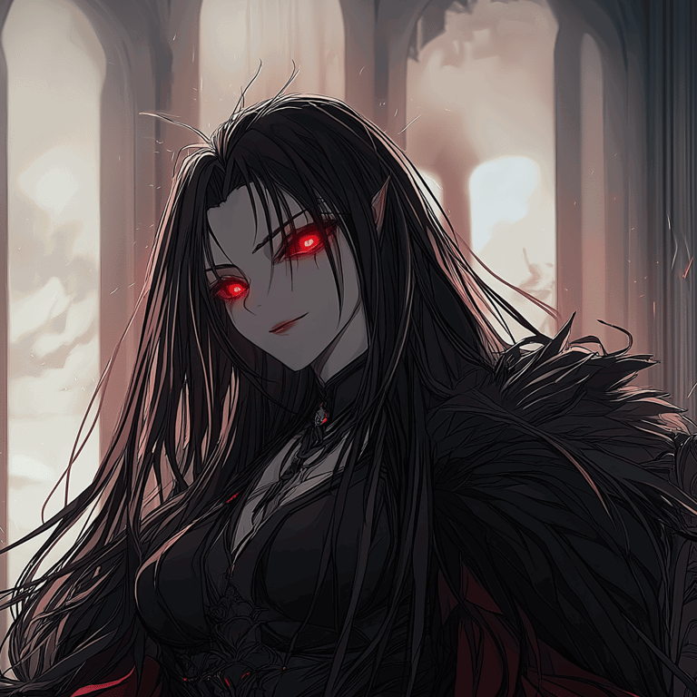 Cover art for Solisoria: The Vampire's Bride, a yuri scenario on AI Dungeon
