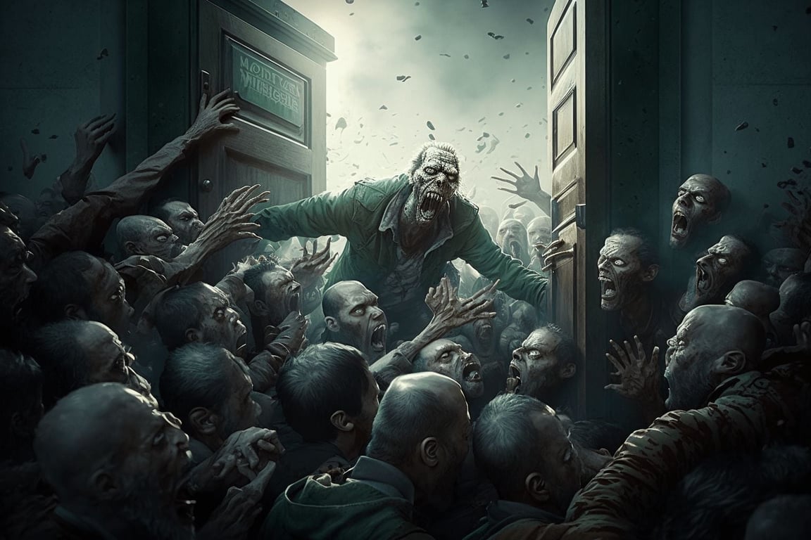 Cover art for Zombie on AI Dungeon