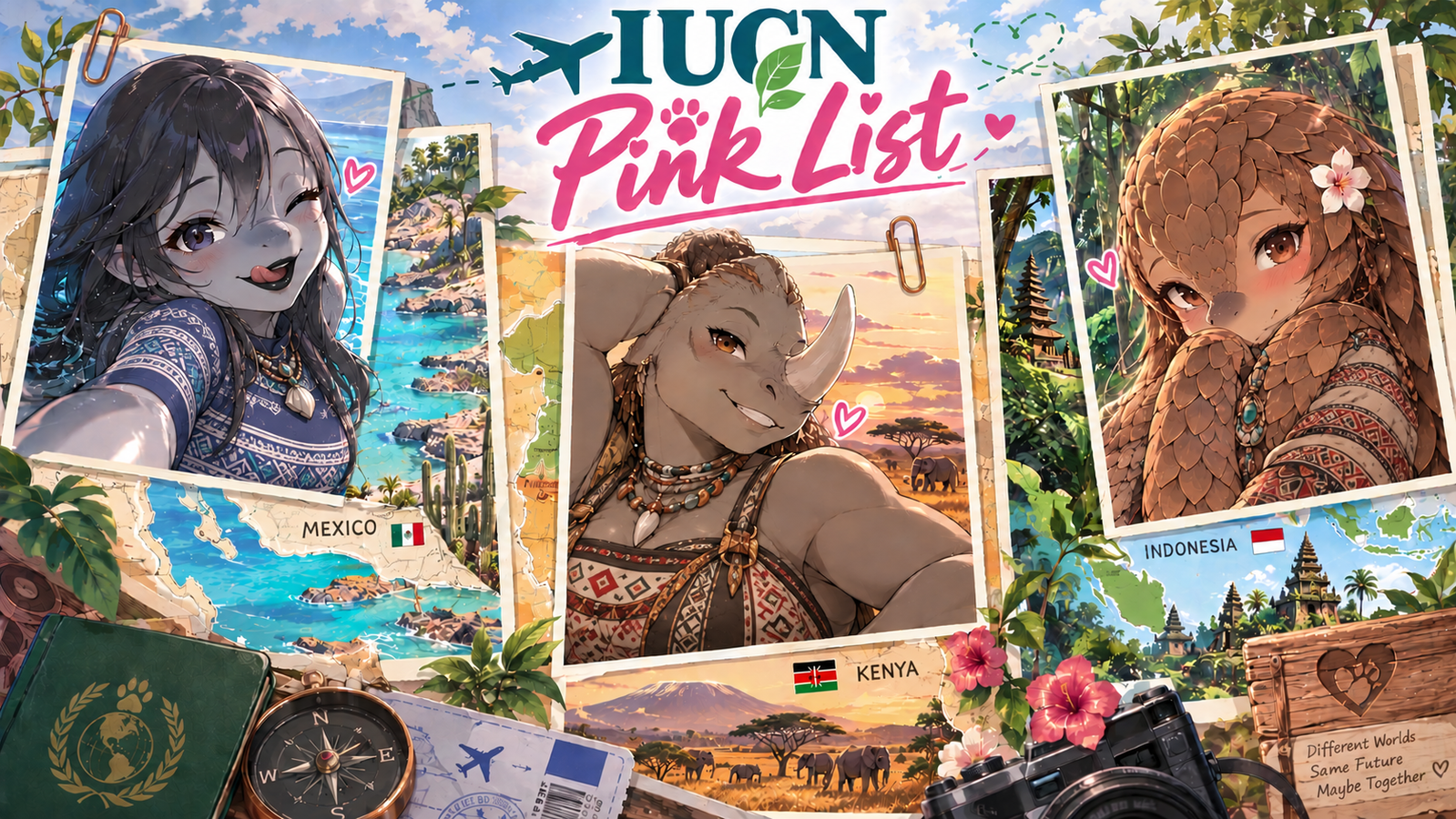 Cover art for IUCN Pink List, a drama scenario on AI Dungeon