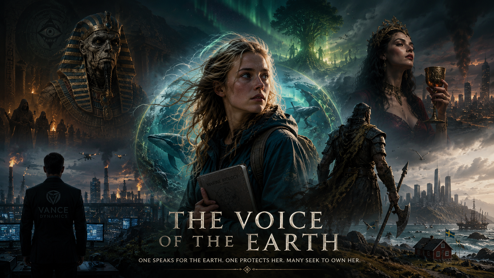Cover art for The Voice of The Earth, an adventure scenario on AI Dungeon