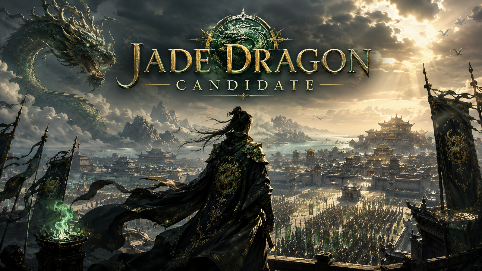 Cover art for Jade Dragon Candidate, a magic scenario on AI Dungeon
