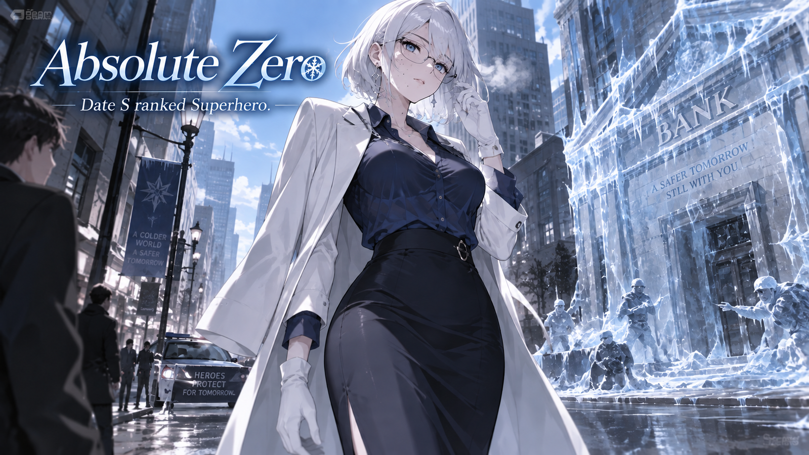 Cover art for Date S ranked Superhero - Absolute Zero, a superhero scenario on AI Dungeon