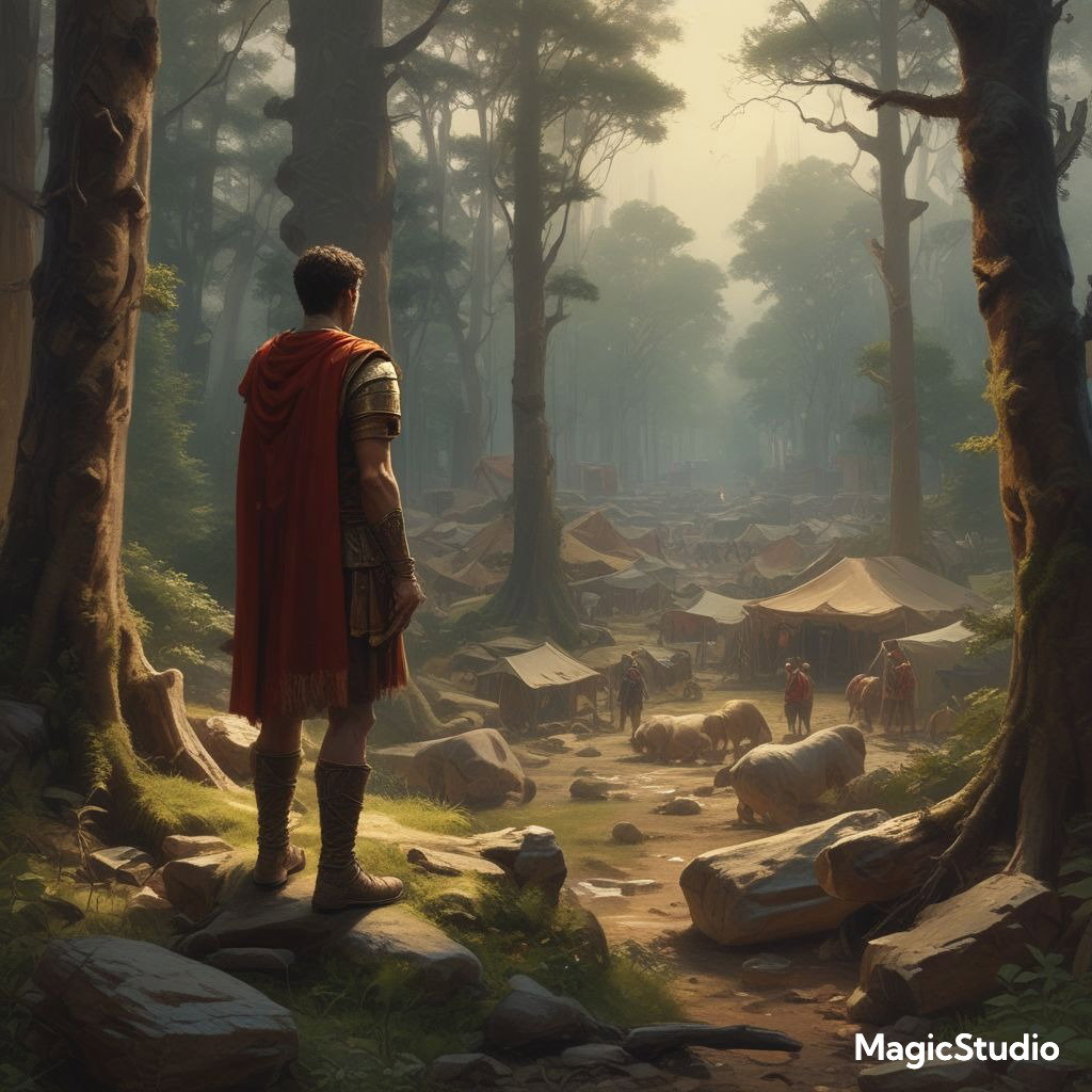 Cover art for The Diplomat V.4 : The Roman Empire, an ancient scenario on AI Dungeon