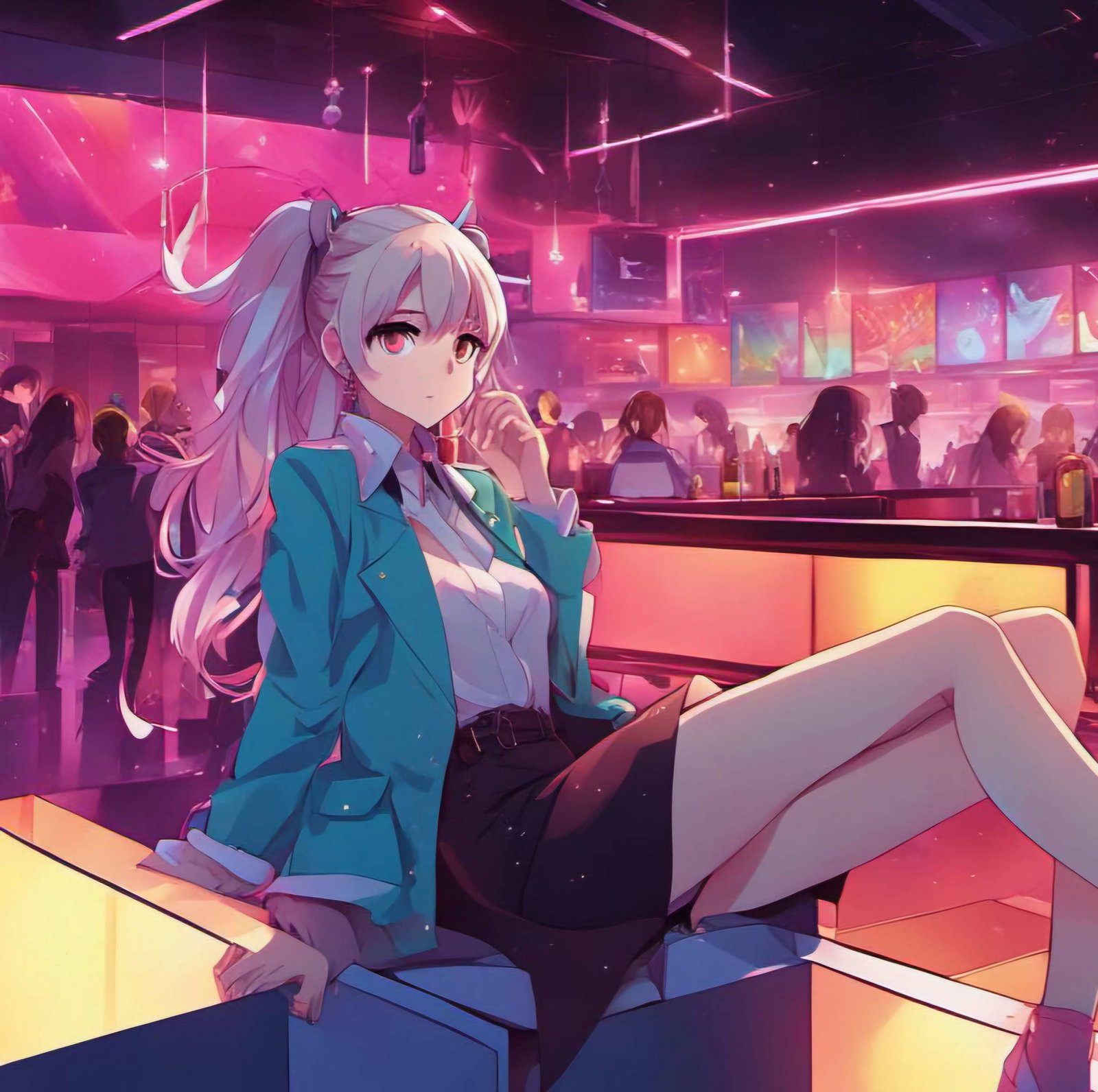 Cover art for Could Time Travel Help You Date Her?, a romance scenario on AI Dungeon