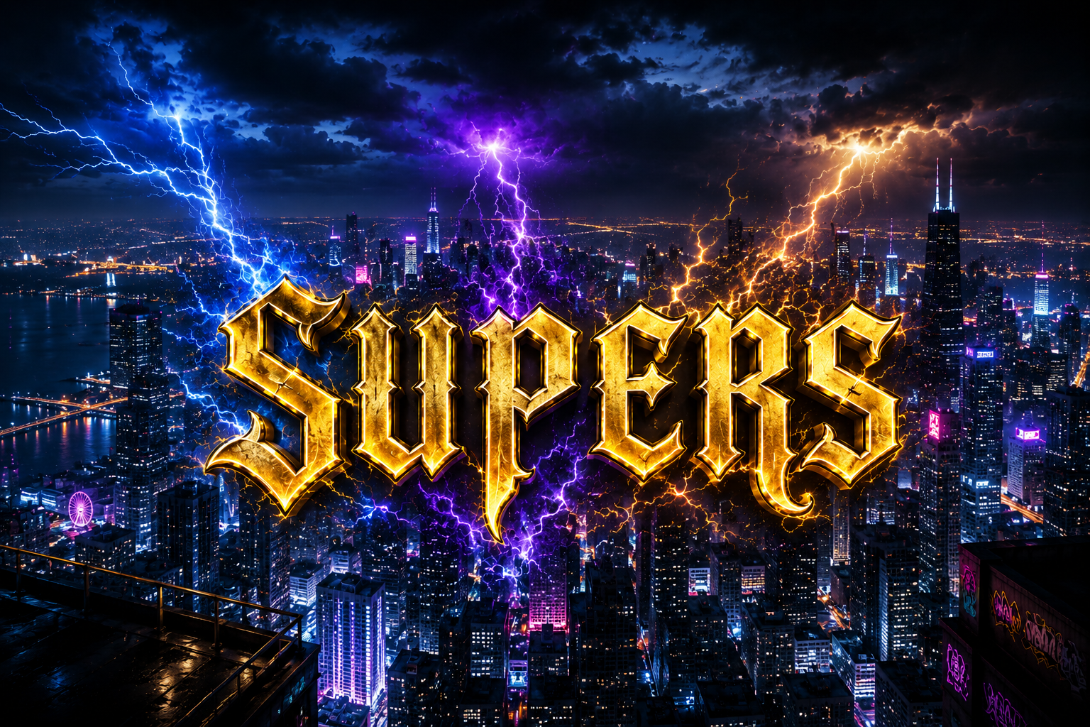 Cover art for SUPERS, a powers scenario on AI Dungeon