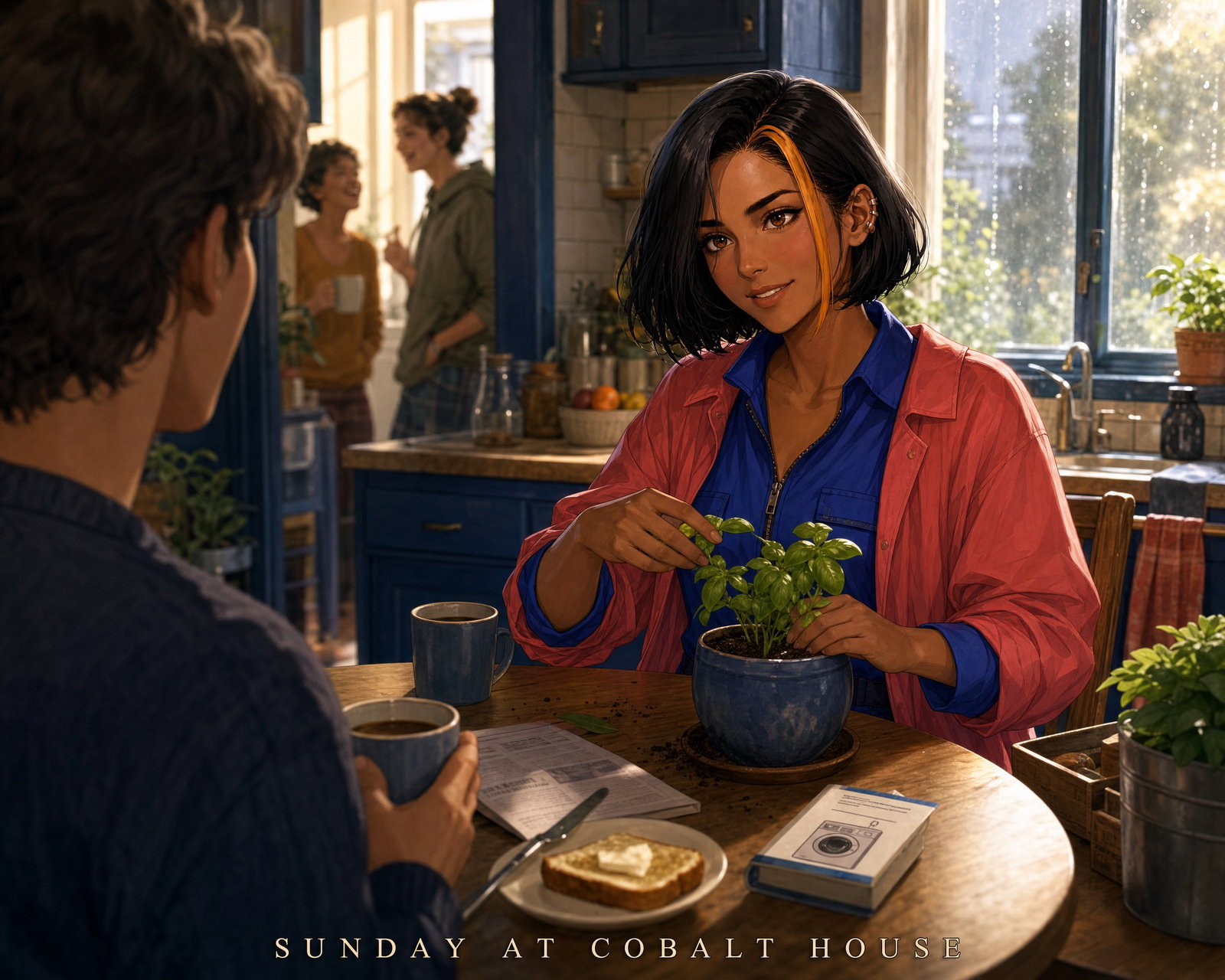 Cover art for Sunday at Cobalt House on AI Dungeon