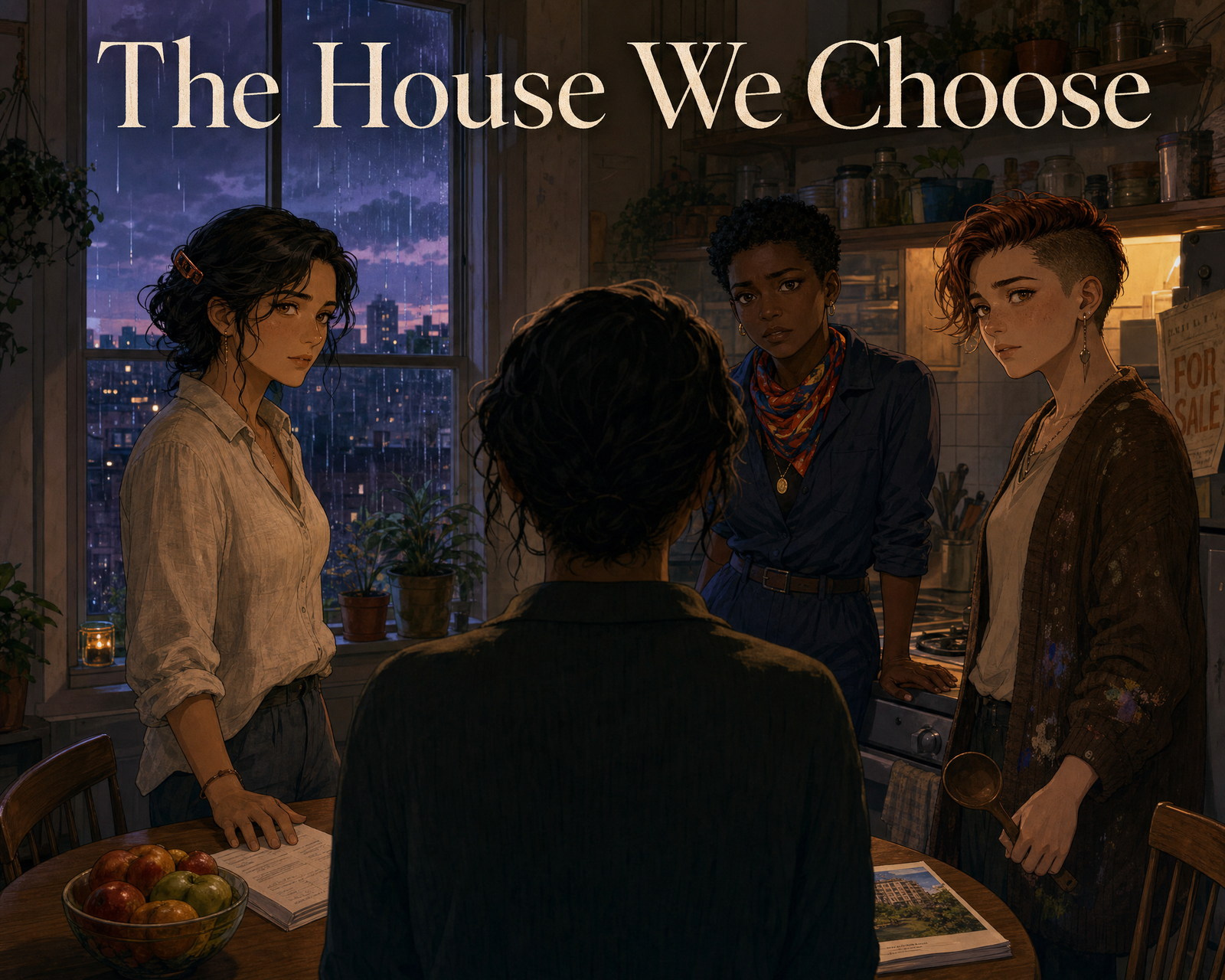 Cover art for The House We Choose, a romance scenario on AI Dungeon