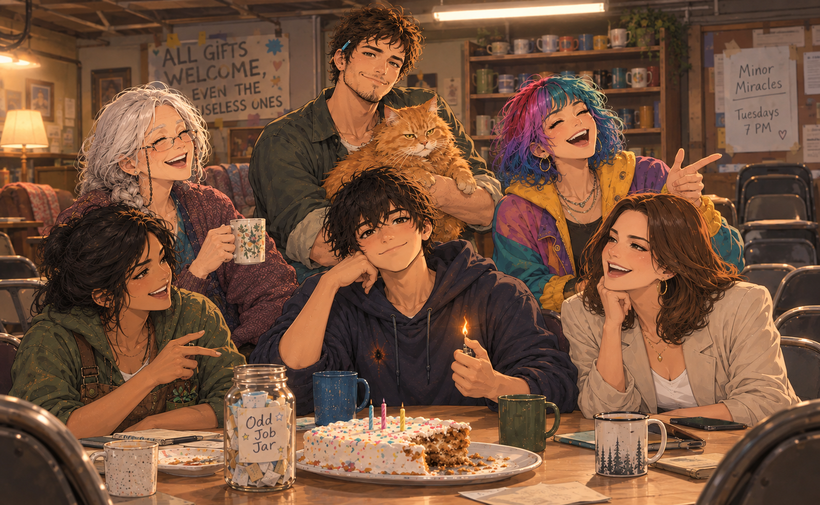 Cover art for Minor Miracles Only, a psychic scenario on AI Dungeon