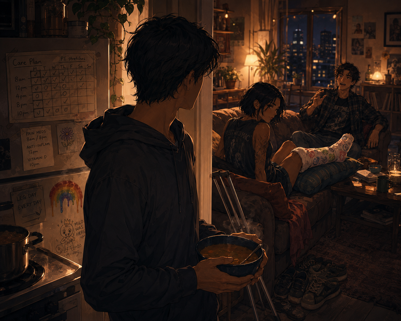 Cover art for Nobody Asked You to Stay, a frankie scenario on AI Dungeon