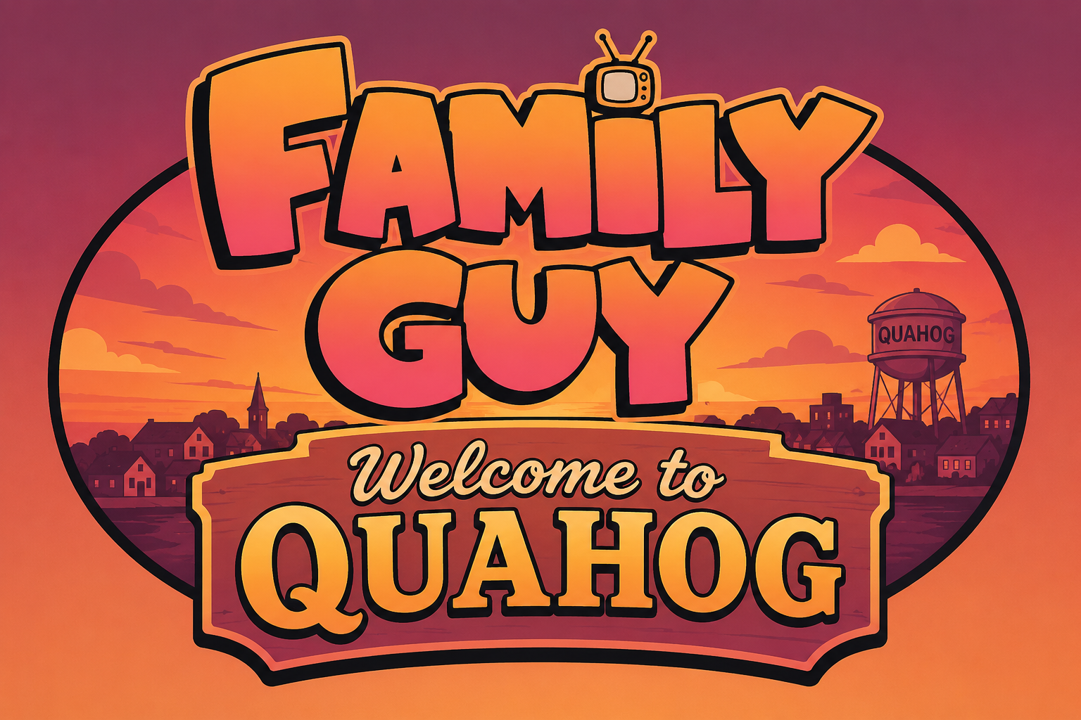 Cover art for (ðŸŽ) Family Guy: Welcome to Quahog, a family guy scenario on AI Dungeon