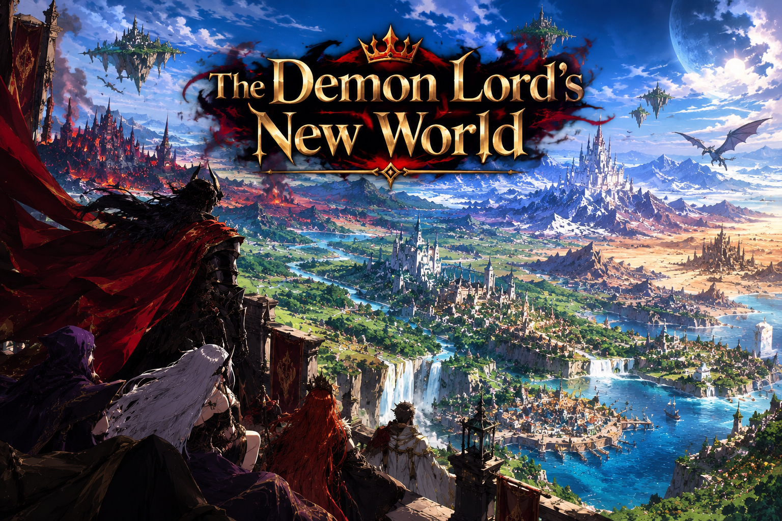 Cover art for The Demon Lord’s New World, a demon lord scenario on AI Dungeon