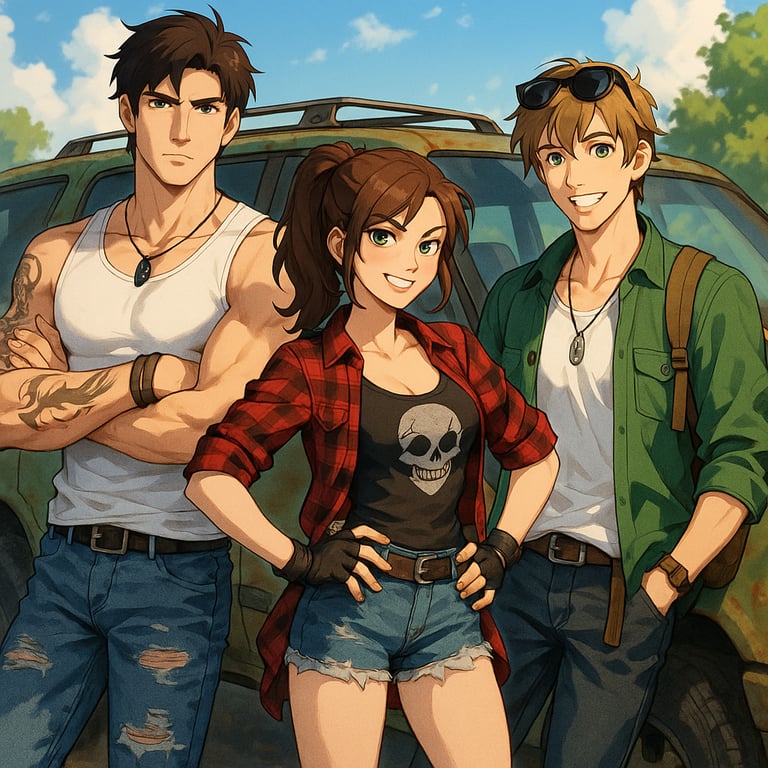 Cover art for Goodbye Isn’t On the Map, a modern scenario on AI Dungeon
