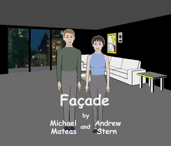 Cover art for Façade, a modern scenario on AI Dungeon