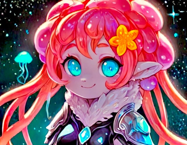 Cover art for Entities Beyond Light, a space scenario on AI Dungeon