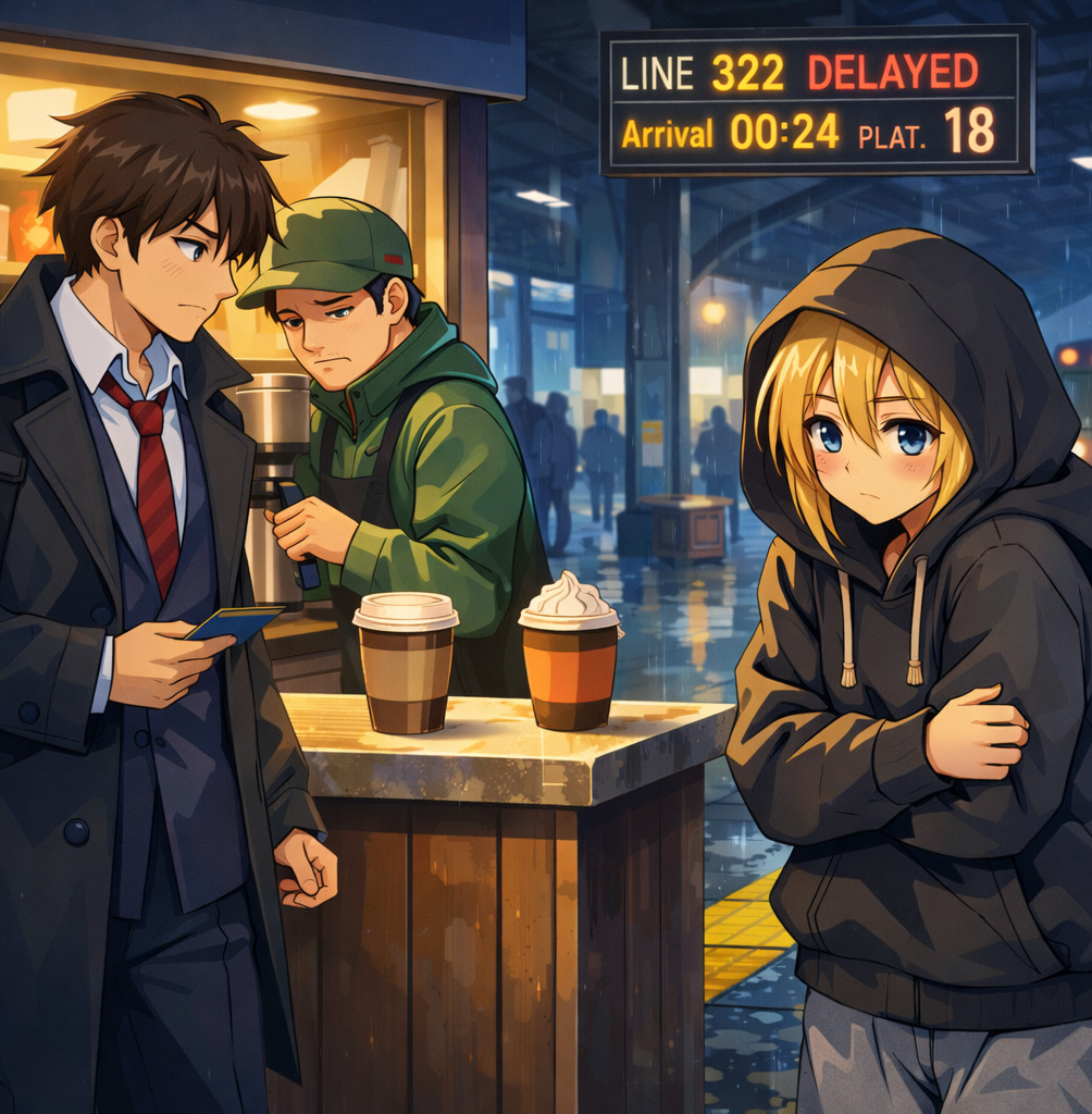 Cover art for Hot Chocolate, a slice of life scenario on AI Dungeon