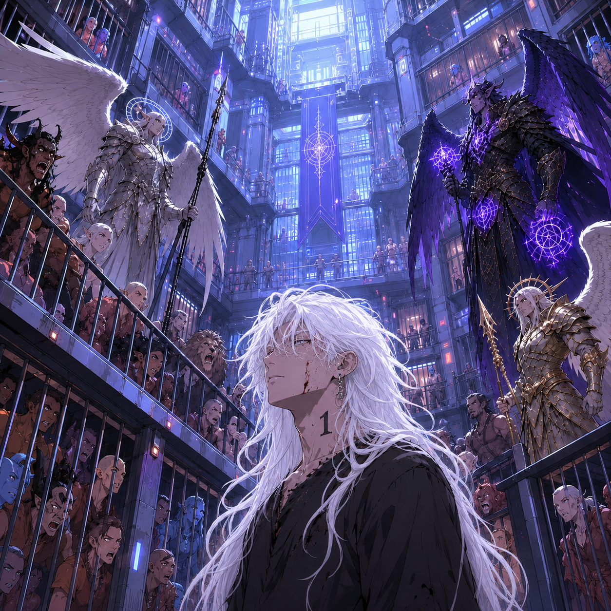 Cover art for Prisoner One (🌱Living Characters), a prison scenario on AI Dungeon