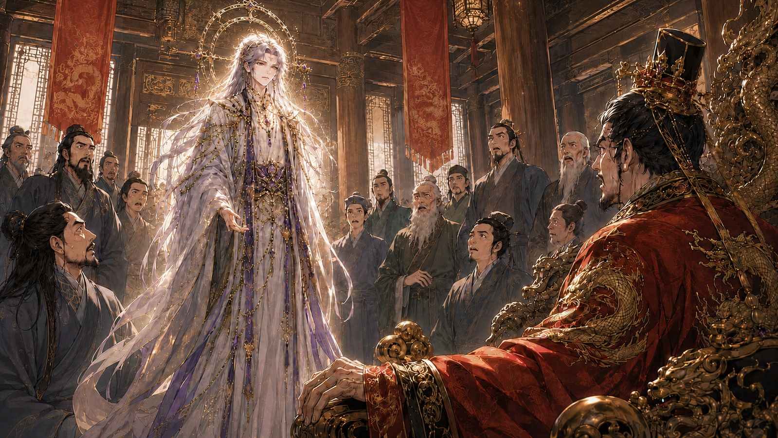 Cover art for The Uninvited Divinity (š±Living Characters), an action scenario on AI Dungeon