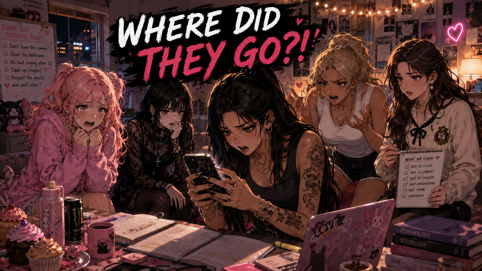 Cover art for Where'd They Go?! (🍀Living Characters), a romance scenario on AI Dungeon