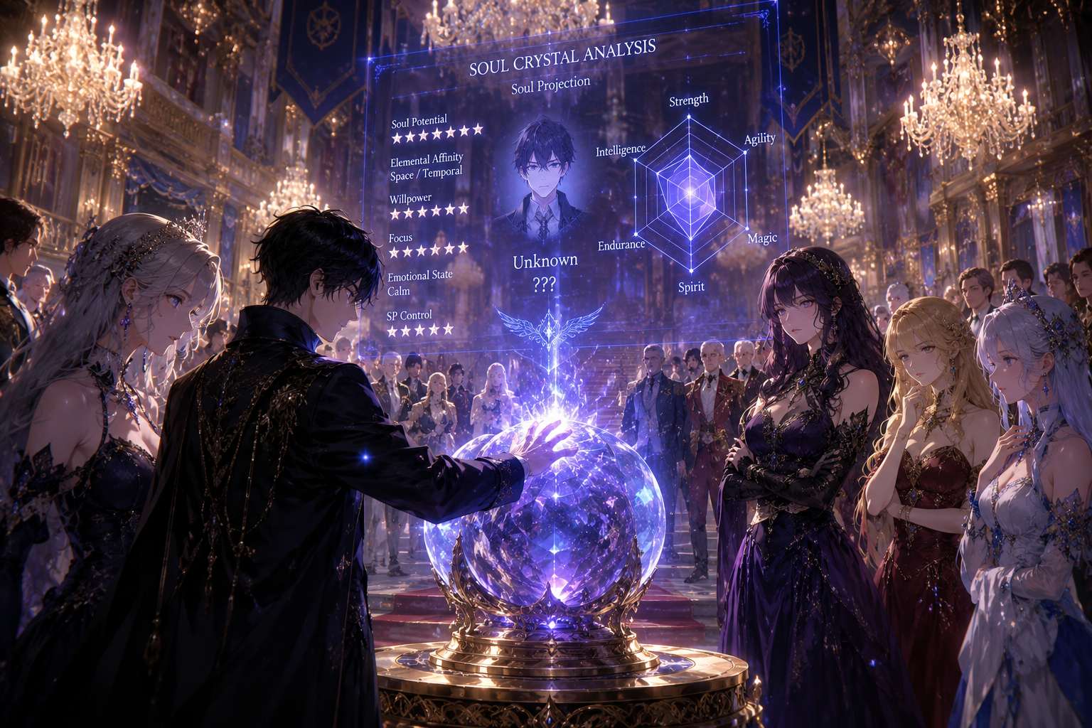 Cover art for The Returned Mercenary’s Soul Exam, a fantasy scenario on AI Dungeon