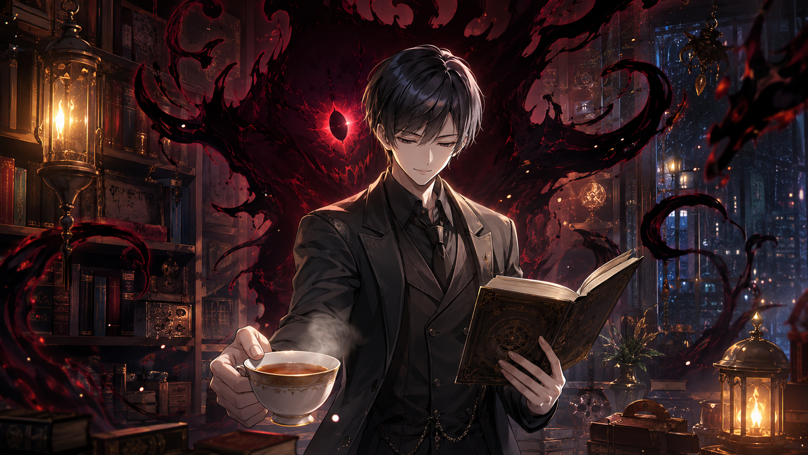 Cover art for I'm Really Not the Demon Lord's Lackey ðŸŽ, an action scenario on AI Dungeon