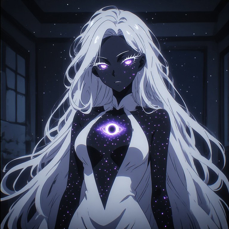 Cover art for The Black Hole at your Doorstep, a romance scenario on AI Dungeon