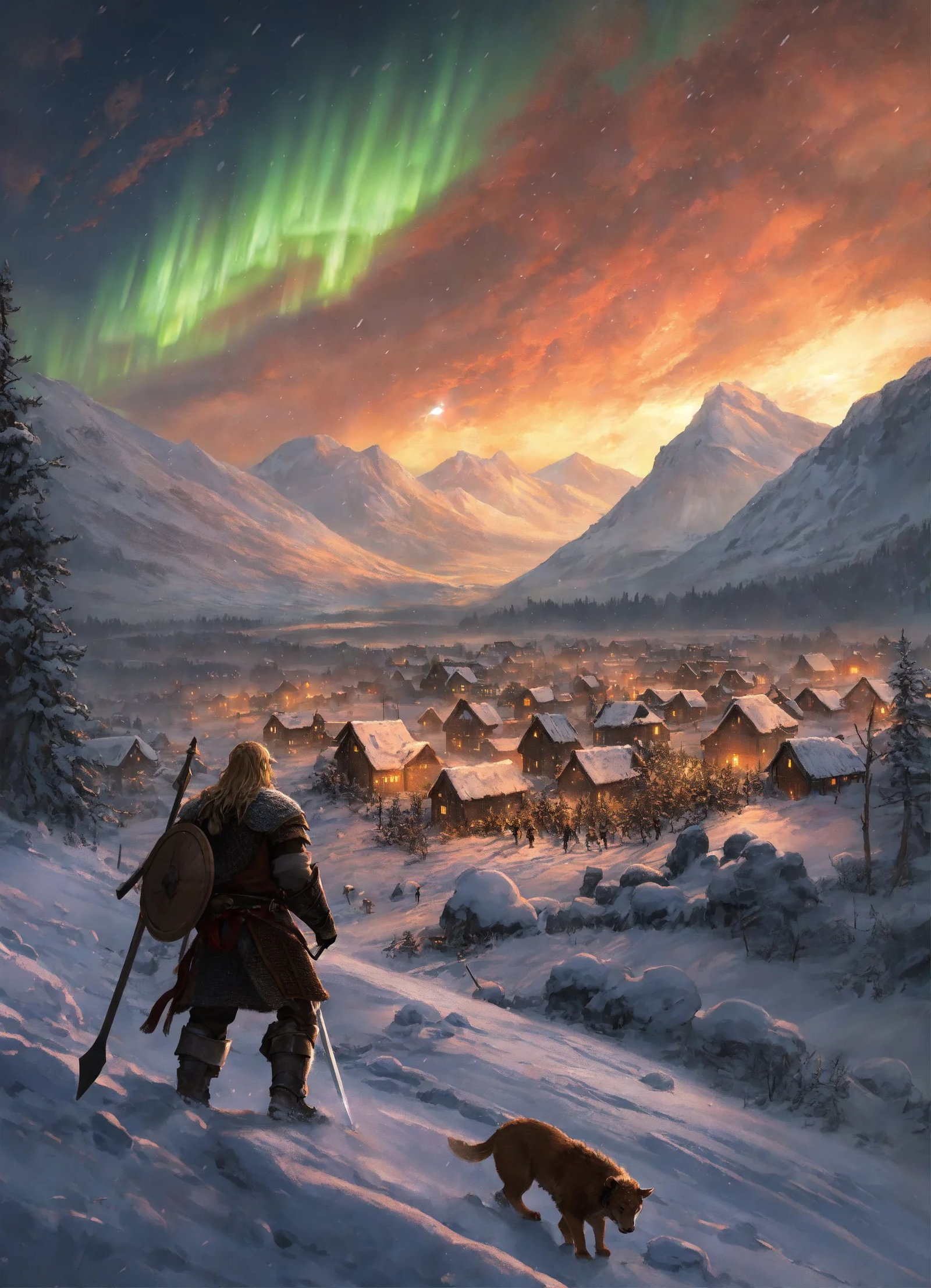 Cover art for Ragnarok, a norse scenario on AI Dungeon
