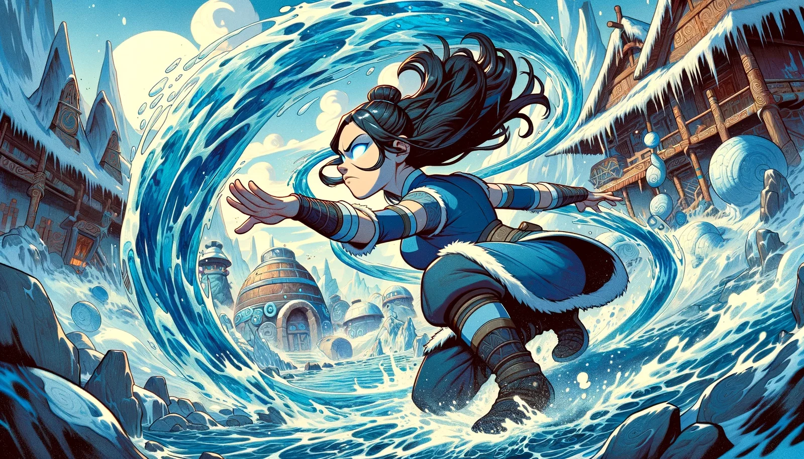 Cover art for Avatar (The Last Airbender), an avatar scenario on AI Dungeon