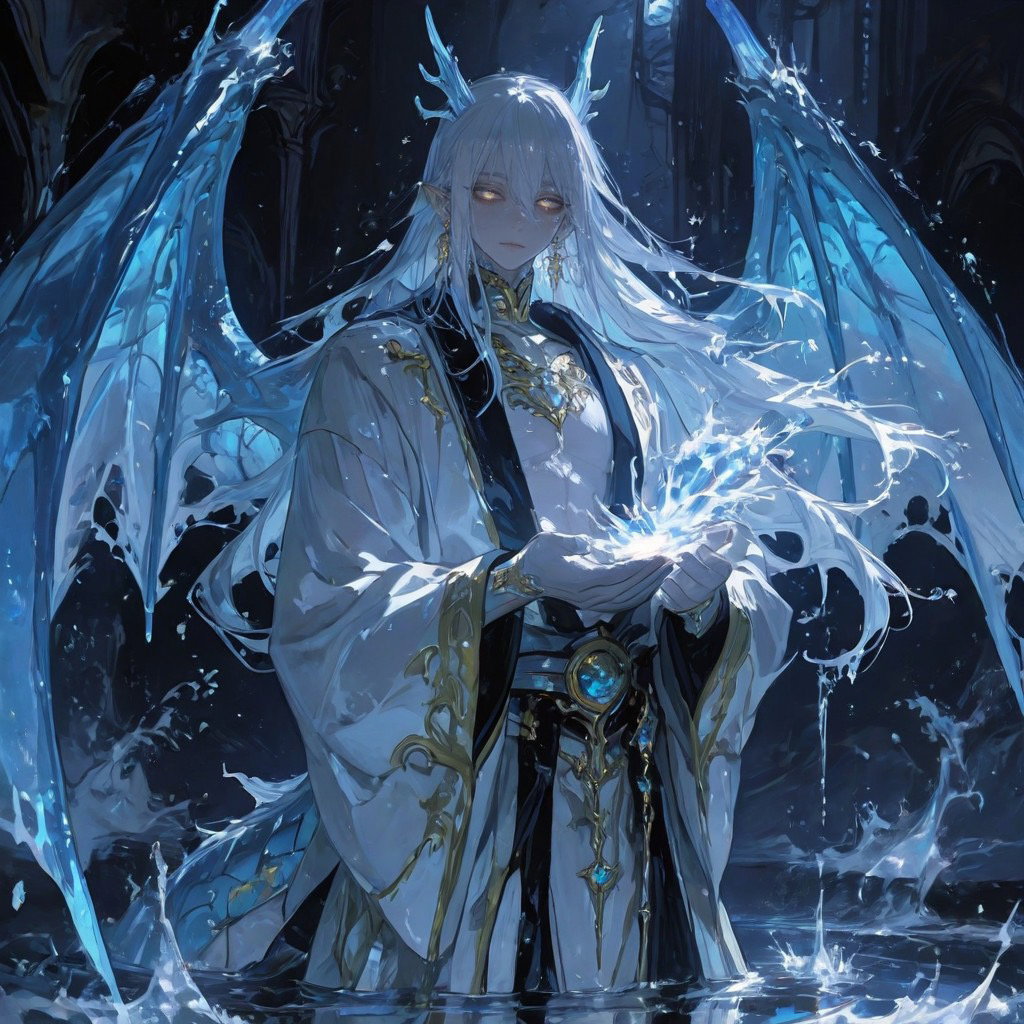 Cover art for The Ocean’s Due, a gothai scenario on AI Dungeon