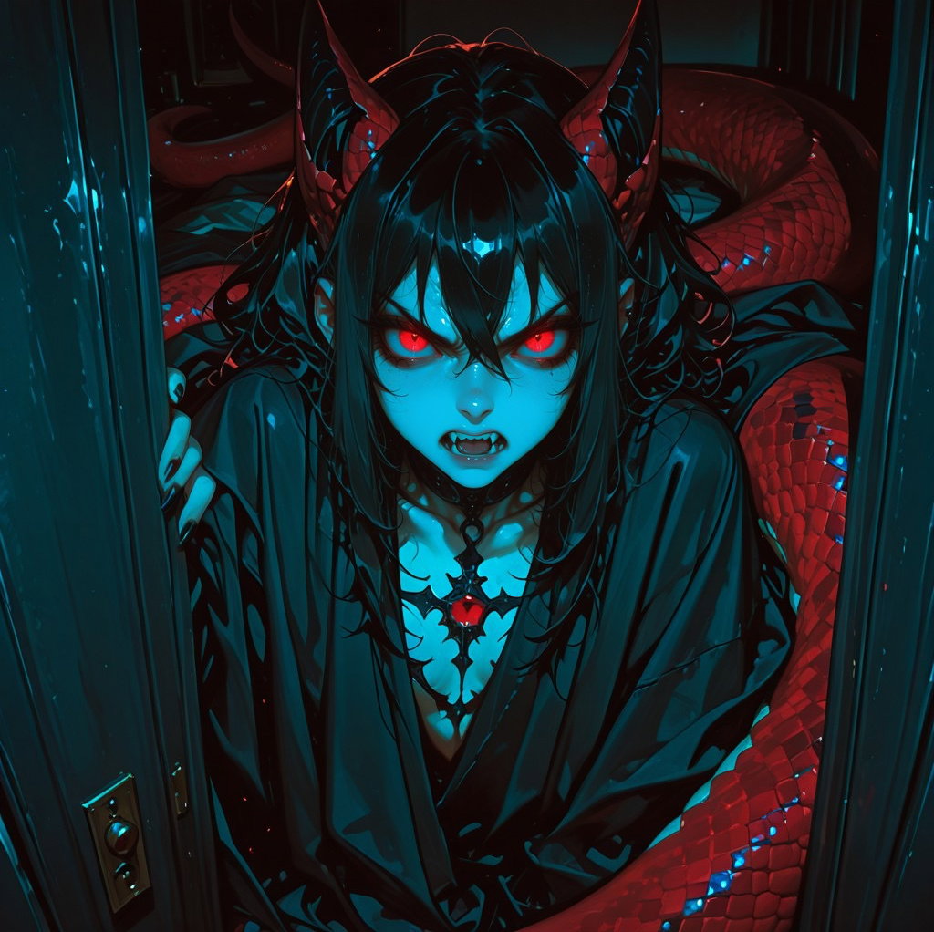 Cover art for Merciful Poison, a gothai scenario on AI Dungeon