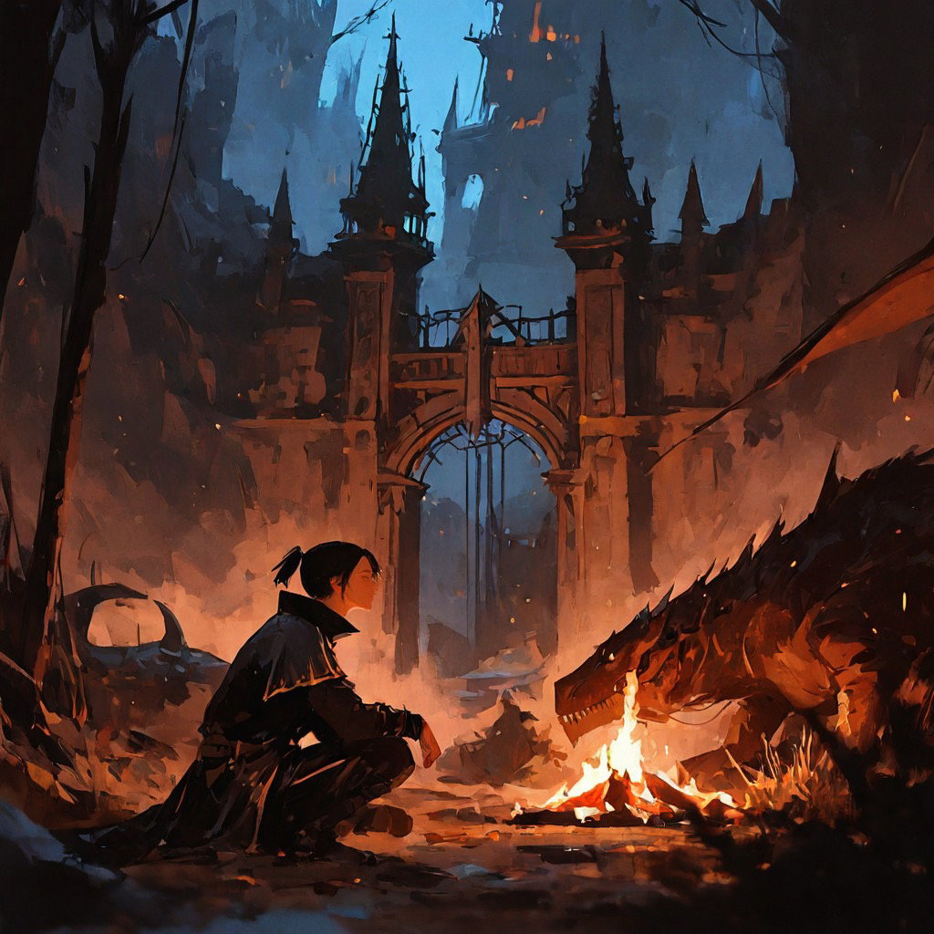 Cover art for After the End, a gothai scenario on AI Dungeon