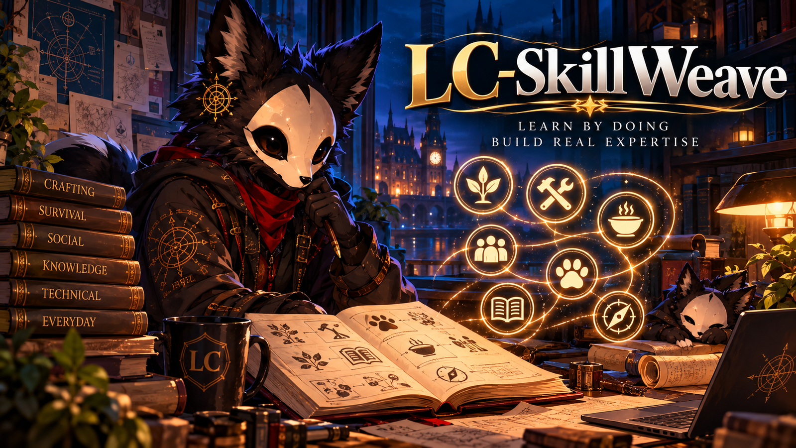 Cover art for LC-SkillWeave on Voyage
