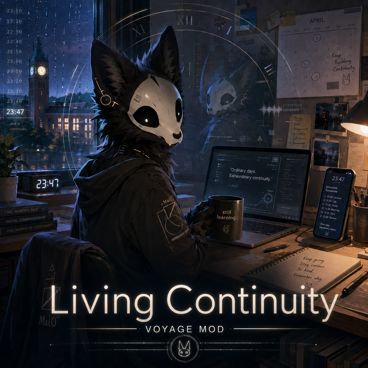 Cover art for Living continuity malo legacy on Voyage
