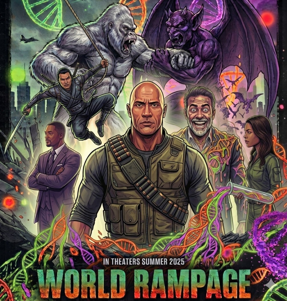 Cover art for World: Rampage 2, a co prompted scenario on AI Dungeon