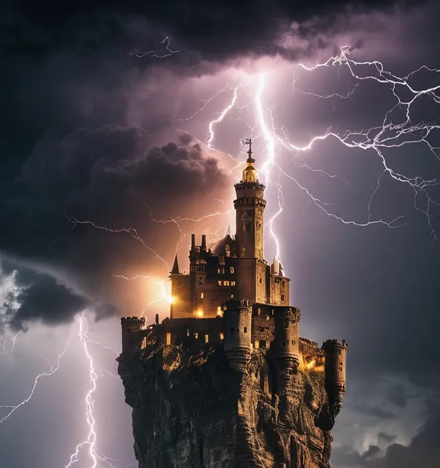 Cover art for On the Run, a medieval scenario on AI Dungeon
