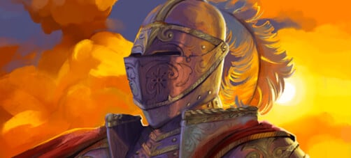 Cover art for The Path of Legend, a dragons scenario on AI Dungeon