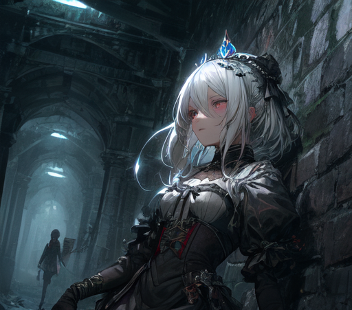 Cover art for Sonya Romanova/Jacqueline "Jack the Ripper" Montblanc , a fantasy adventure on AI Dungeon