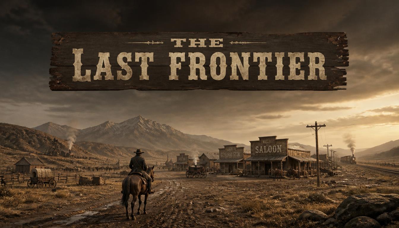 Cover art for The Last Frontier 1892 (The Wild West), a realistic world on Voyage