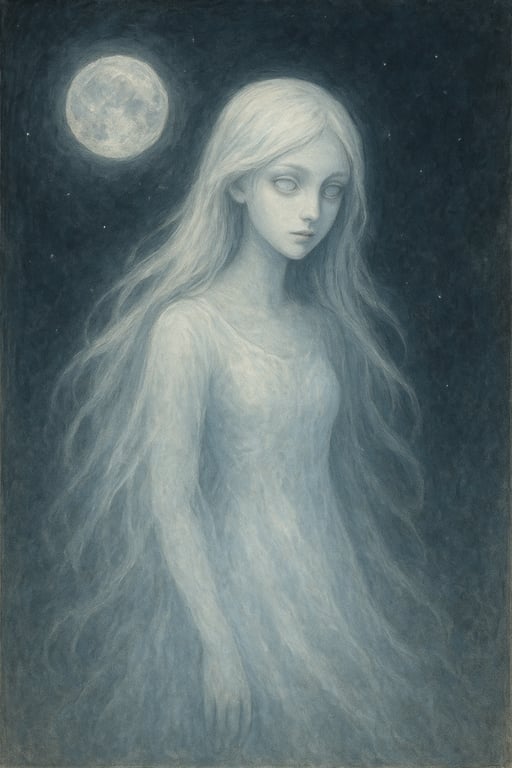 Cover art for The Moon and I, a magic scenario on AI Dungeon