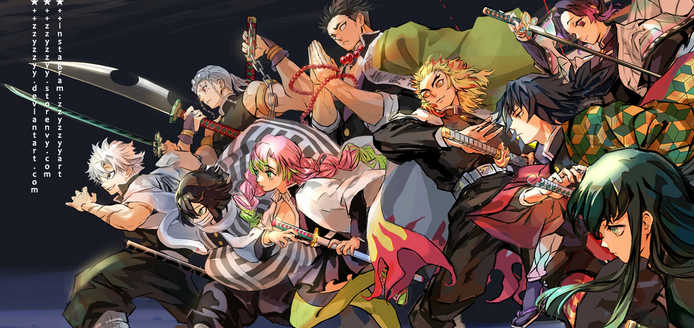 Cover art for Won't you become a Hashira? - Demon Slayer, a kimetsu no yaiba scenario on AI Dungeon