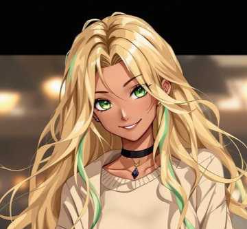 Cover art for Your Gyaru childhood friend, a slice of life scenario on AI Dungeon