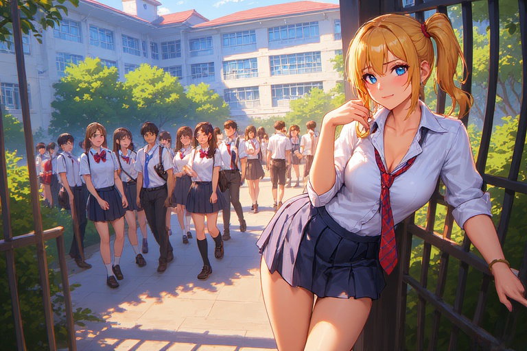 Cover art for Unexpected girlfriend ðŸŽ, an inner self scenario on AI Dungeon