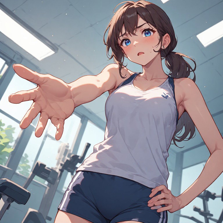 Cover art for Your strict personal trainer, an inner self scenario on AI Dungeon