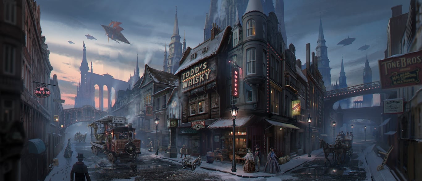 Cover art for Bloody Rivers, a vampires scenario on AI Dungeon