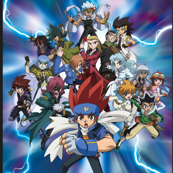 Cover art for Beyblade Metal fusion, a beyblade scenario on AI Dungeon